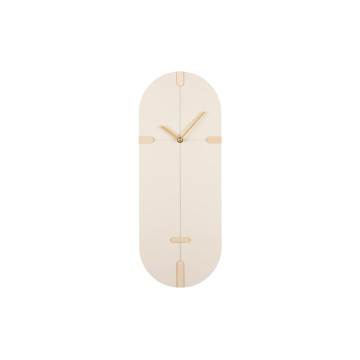 Nástenné hodiny Oxford Oval Karlsson KA6151WH, 20cm